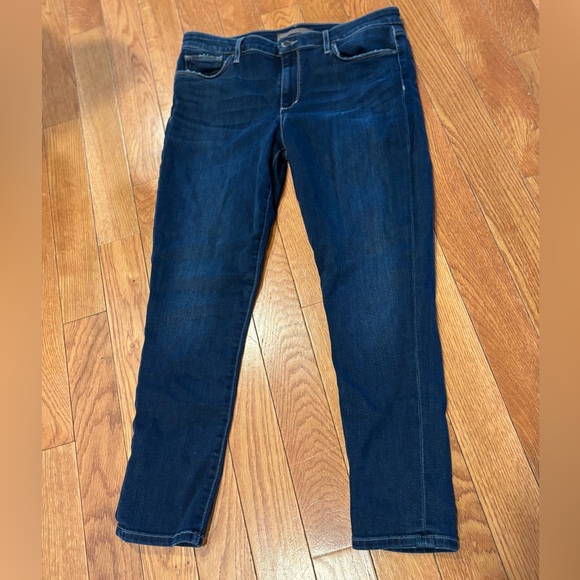 Joe's Jeans Denim - Joes 31 12  skinny dark Blue Denim Jeans cropped